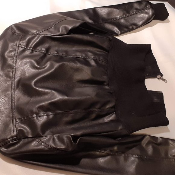 Miley Cyrus x Max Azria Leather Jacket Faux - Picture 6 of 6